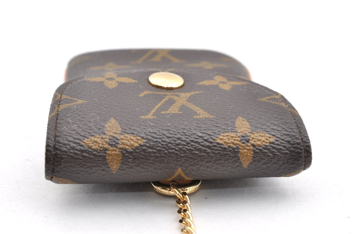 Authentic Louis Vuitton Monogram Etui Telephone MM Phone Case M66546 LV 5477I