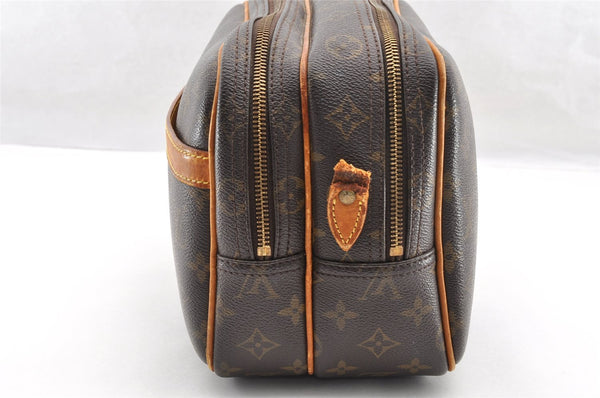 Authentic Louis Vuitton Monogram Reporter PM Shoulder Bag M45254 LV Junk 5478I