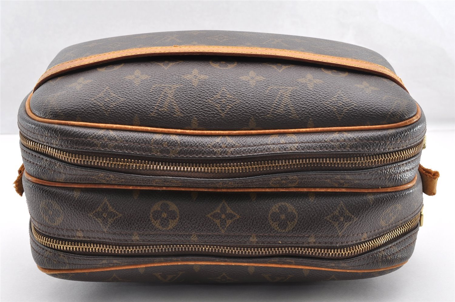 Authentic Louis Vuitton Monogram Reporter PM Shoulder Bag M45254 LV Junk 5478I