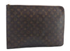 Authentic LOUIS VUITTON Monogram Poche Documents Document Case M53400 LV 5479C