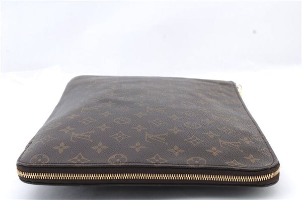 Authentic LOUIS VUITTON Monogram Poche Documents Document Case M53400 LV 5479C