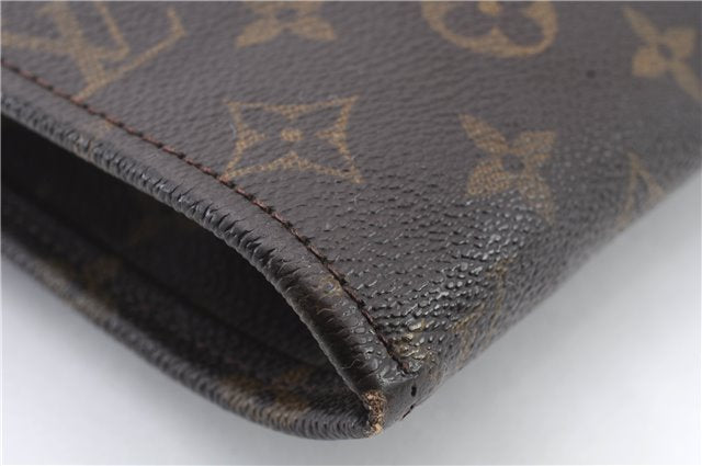 Authentic LOUIS VUITTON Monogram Poche Documents Document Case M53400 LV 5479C
