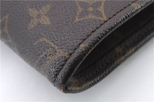Authentic LOUIS VUITTON Monogram Poche Documents Document Case M53400 LV 5479C