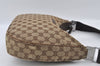 Authentic GUCCI Shoulder Cross Body Bag GG Canvas Leather 122790 Brown 5479I