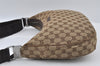 Authentic GUCCI Shoulder Cross Body Bag GG Canvas Leather 122790 Brown 5479I