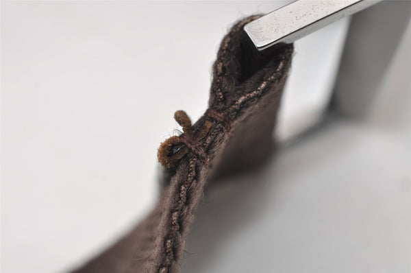 Authentic GUCCI Shoulder Cross Body Bag GG Canvas Leather 122790 Brown 5479I