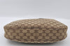 Authentic GUCCI Shoulder Cross Body Bag GG Canvas Leather 122790 Brown 5479I