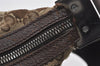 Authentic GUCCI Shoulder Cross Body Bag GG Canvas Leather 122790 Brown 5479I