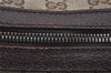 Authentic GUCCI Shoulder Cross Body Bag GG Canvas Leather 122790 Brown 5479I