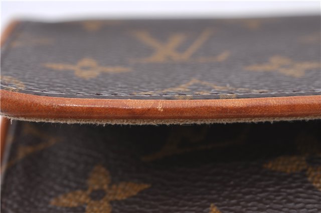 Authentic Louis Vuitton Monogram Pochette Twin GM Shoulder Bag M51852 LV 5480D