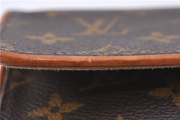 Authentic Louis Vuitton Monogram Pochette Twin GM Shoulder Bag M51852 LV 5480D