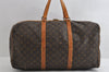 Authentic Louis Vuitton Monogram Sac Souple55 Hand Boston Bag M41622 Junk 5480I