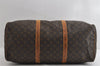 Authentic Louis Vuitton Monogram Sac Souple55 Hand Boston Bag M41622 Junk 5480I