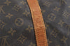 Authentic Louis Vuitton Monogram Sac Souple55 Hand Boston Bag M41622 Junk 5480I