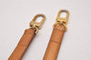 Authentic Louis Vuitton Leather Shoulder Strap Beige 46.1" LV 5481I