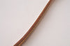 Authentic Louis Vuitton Leather Shoulder Strap Beige 46.1" LV 5481I