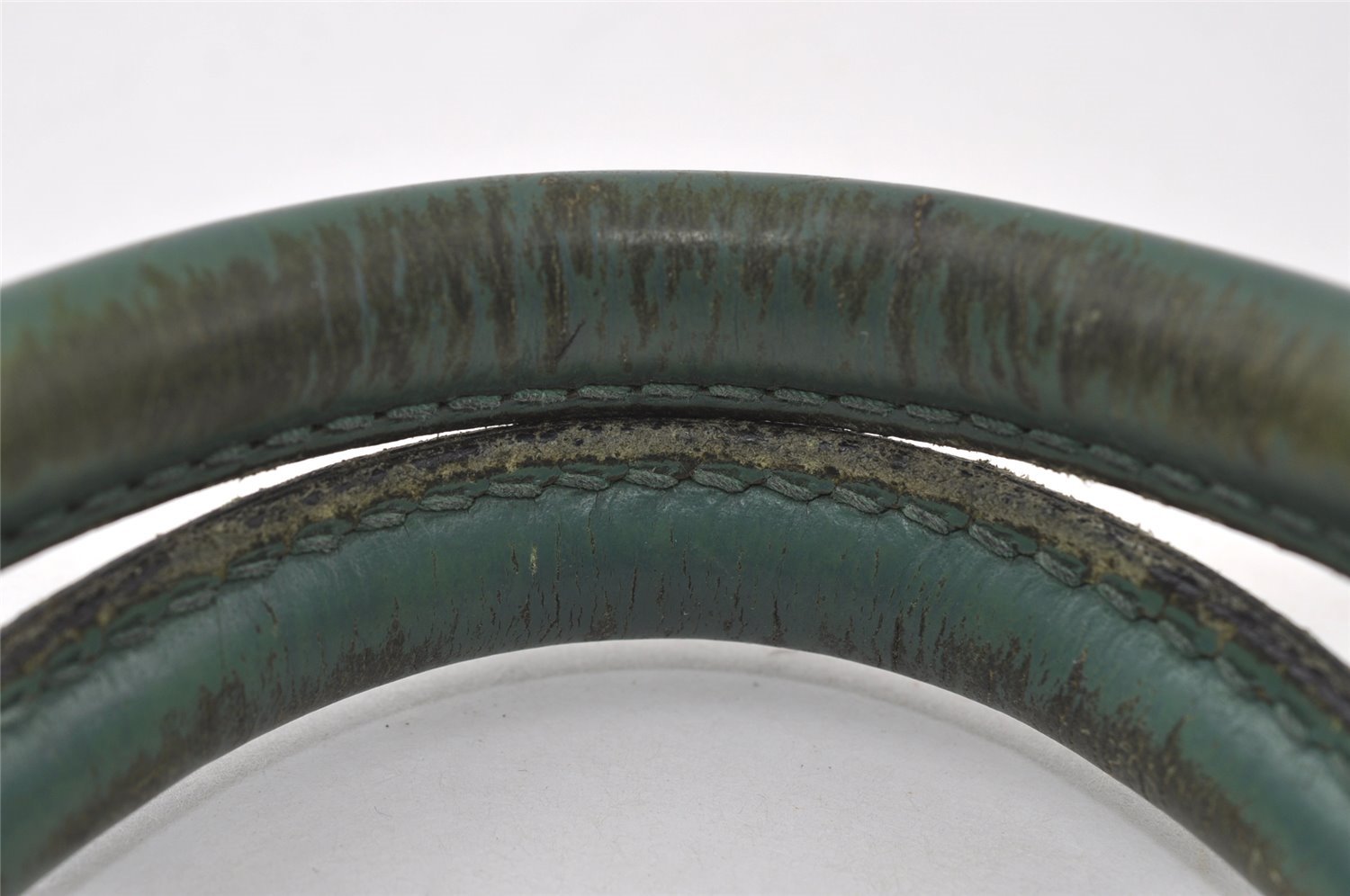 Authentic Louis Vuitton Epi Porte Documents Voyage Briefcase M54474 Green  5482I