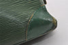 Authentic Louis Vuitton Epi Porte Documents Voyage Briefcase M54474 Green  5482I