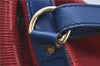 Authentic Louis Vuitton Epi Noe Bi-color Red x Blue Shoulder Bag M44084 LV 5483D