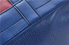 Authentic Louis Vuitton Epi Noe Bi-color Red x Blue Shoulder Bag M44084 LV 5483D