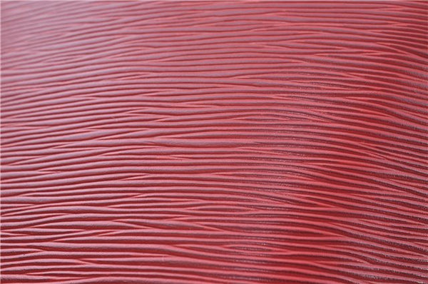 Authentic Louis Vuitton Epi Noe Bi-color Red x Blue Shoulder Bag M44084 LV 5483D