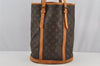 Authentic Louis Vuitton Monogram Bucket GM Shoulder Bag Old Model Junk 5483I