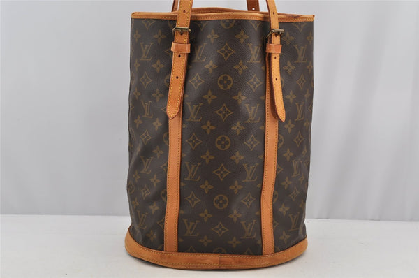 Authentic Louis Vuitton Monogram Bucket GM Shoulder Bag Old Model Junk 5483I