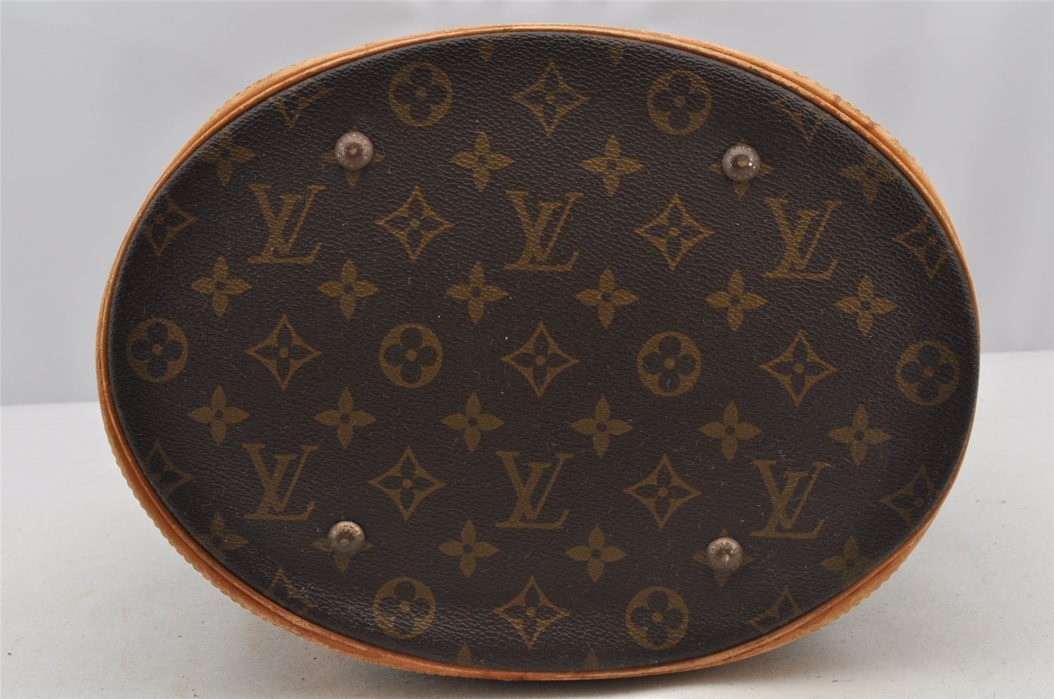 Authentic Louis Vuitton Monogram Bucket GM Shoulder Bag Old Model Junk 5483I