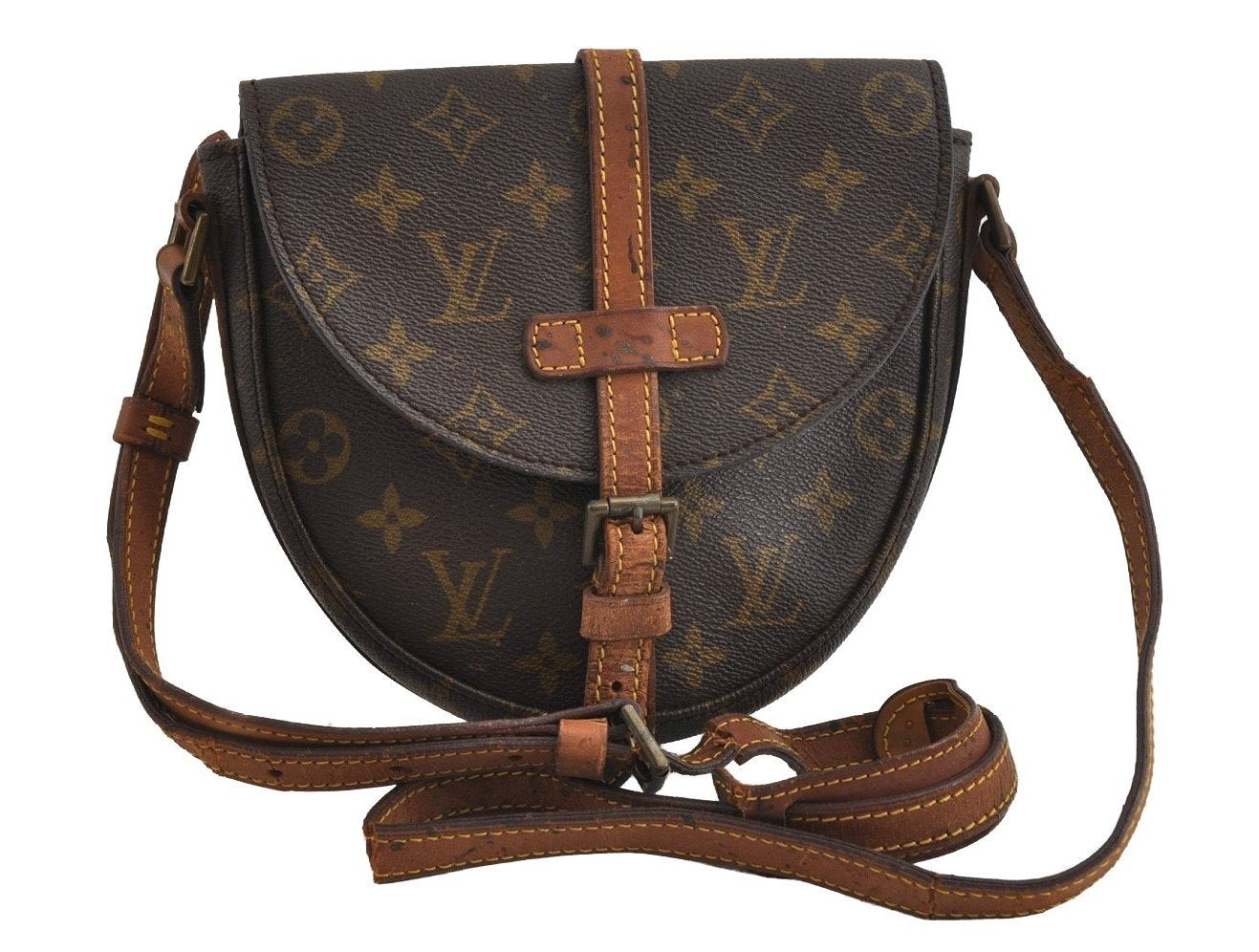 Authentic Louis Vuitton Monogram Chantilly PM Shoulder Bag M51234 LV Junk 5484I