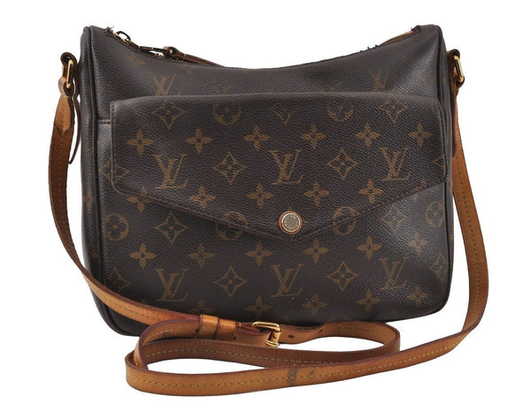 Authentic Louis Vuitton Monogram Mabillon Shoulder Cross Bag M41679 LV 5485I