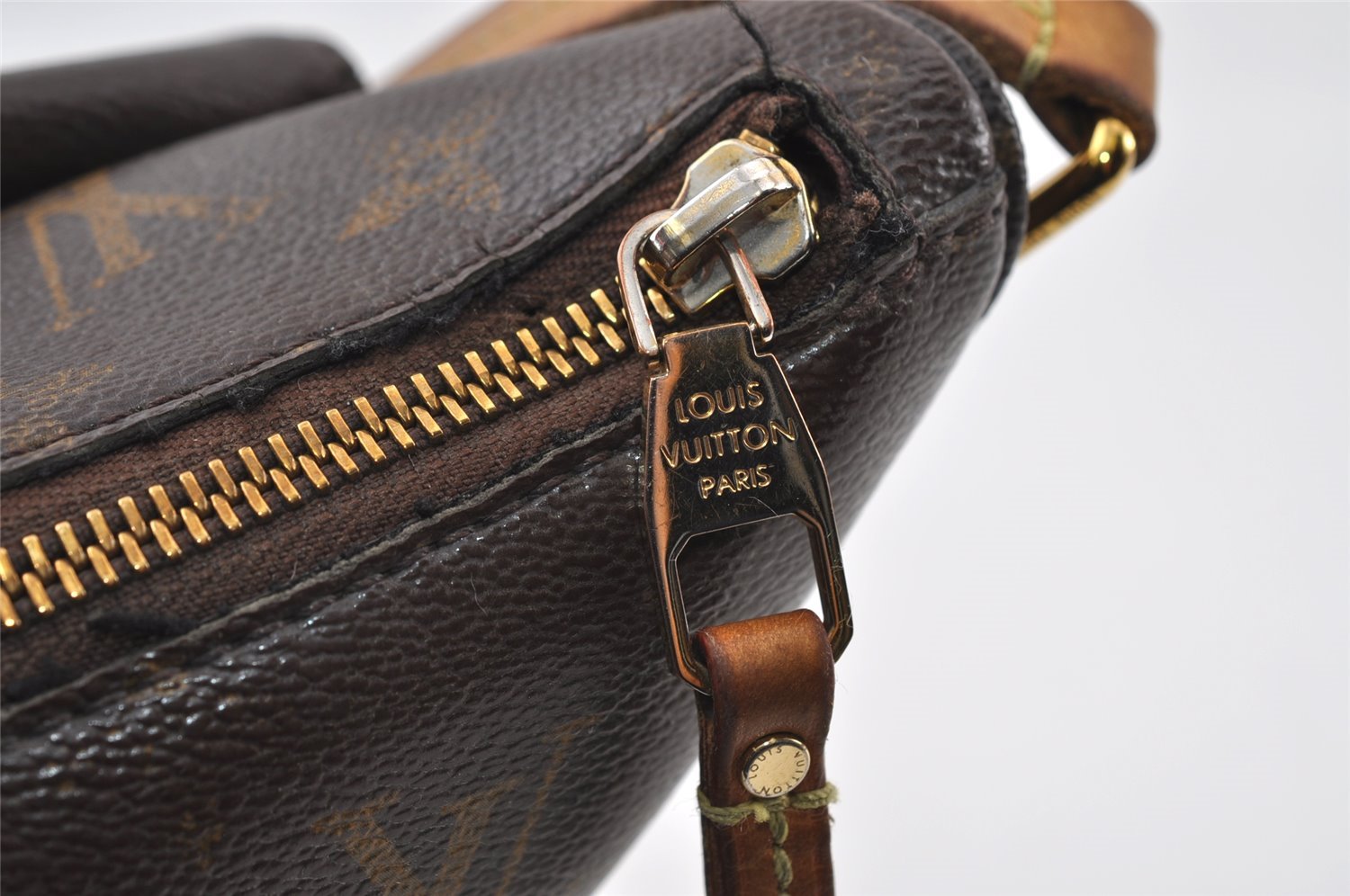 Authentic Louis Vuitton Monogram Mabillon Shoulder Cross Bag M41679 LV 5485I