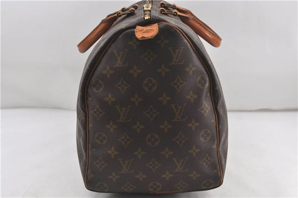 Authentic Louis Vuitton Monogram Keepall 45 Boston Bag M41428 LV 5486D