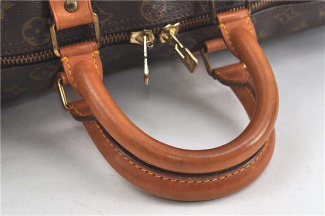 Authentic Louis Vuitton Monogram Keepall 45 Boston Bag M41428 LV 5486D