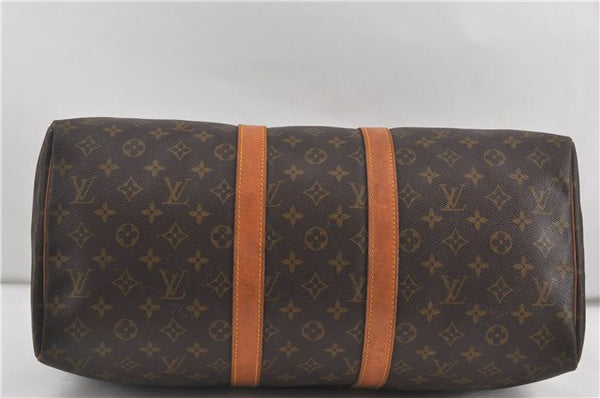 Authentic Louis Vuitton Monogram Keepall 45 Boston Bag M41428 LV 5486D