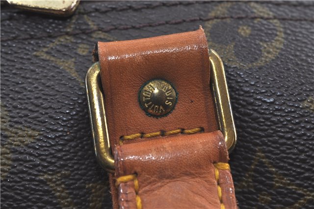 Authentic Louis Vuitton Monogram Keepall 45 Boston Bag M41428 LV 5486D