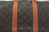 Authentic Louis Vuitton Monogram Keepall 45 Boston Bag M41428 LV 5486D