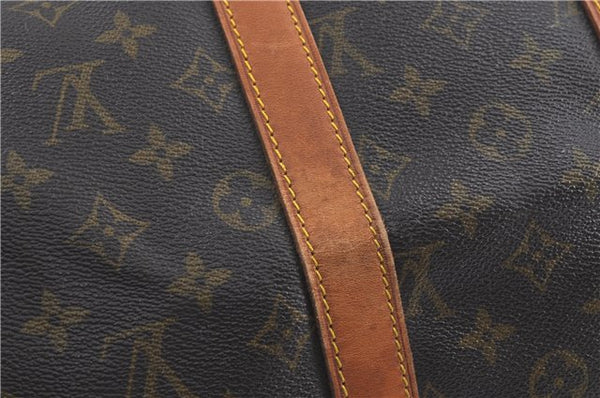 Authentic Louis Vuitton Monogram Keepall 45 Boston Bag M41428 LV 5486D