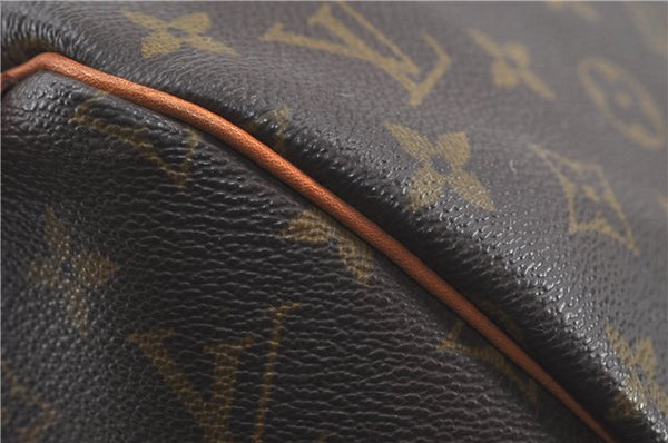 Authentic Louis Vuitton Monogram Keepall 45 Boston Bag M41428 LV 5486D