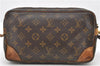 LOUIS VUITTON Monogram Marly Dragonne GM Clutch Hand Bag M51825 LV Junk 5487C