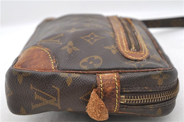 LOUIS VUITTON Monogram Marly Dragonne GM Clutch Hand Bag M51825 LV Junk 5487C