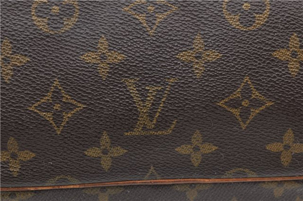 LOUIS VUITTON Monogram Marly Dragonne GM Clutch Hand Bag M51825 LV Junk 5487C