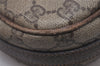 Authentic GUCCI Shoulder Cross Body Bag Purse GG PVC Leather Brown Junk 5487I