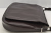 Authentic GUCCI Vintage Shoulder Bag Purse Leather 0013195 Brown 5488I