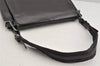 Authentic GUCCI Vintage Shoulder Bag Purse Leather 0013195 Brown 5488I