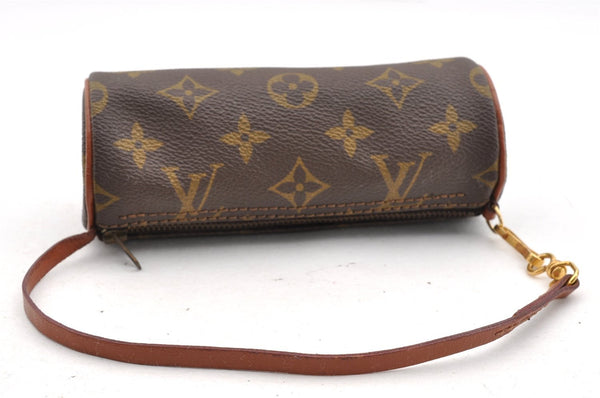 Authentic Louis Vuitton Monogram Papillon Pouch Old Model LV 5489I
