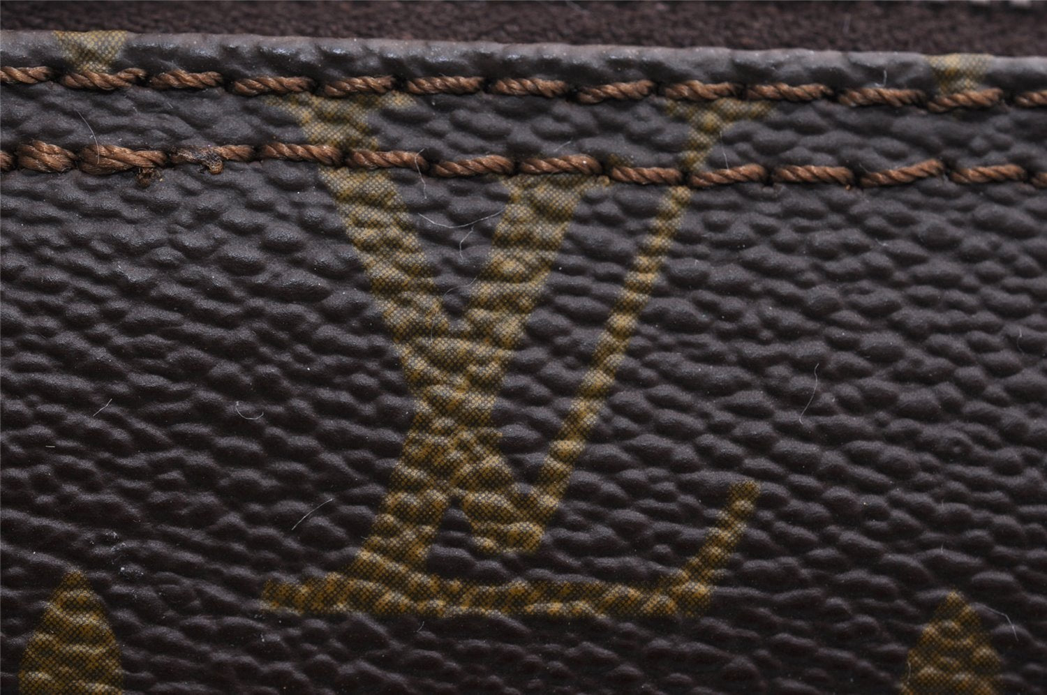 Authentic Louis Vuitton Monogram Papillon Pouch Old Model LV 5489I