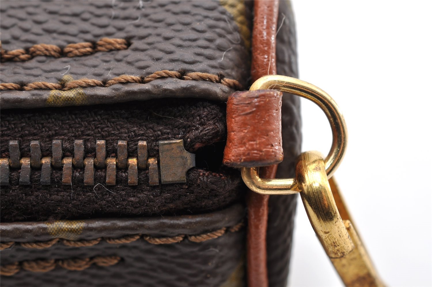 Authentic Louis Vuitton Monogram Papillon Pouch Old Model LV 5489I