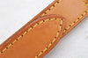 Authentic Louis Vuitton Leather Shoulder Strap Beige 39.8-46.9" LV 5490I