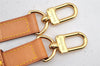 Authentic Louis Vuitton Leather Shoulder Strap Beige 39-46.1" LV 5491I