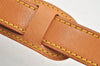 Authentic Louis Vuitton Leather Shoulder Strap Beige 39-46.1" LV 5491I